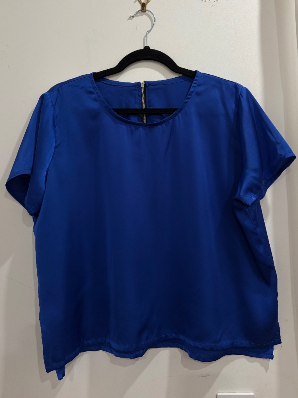 Women's Royal Blue Blouse (Size M/L)